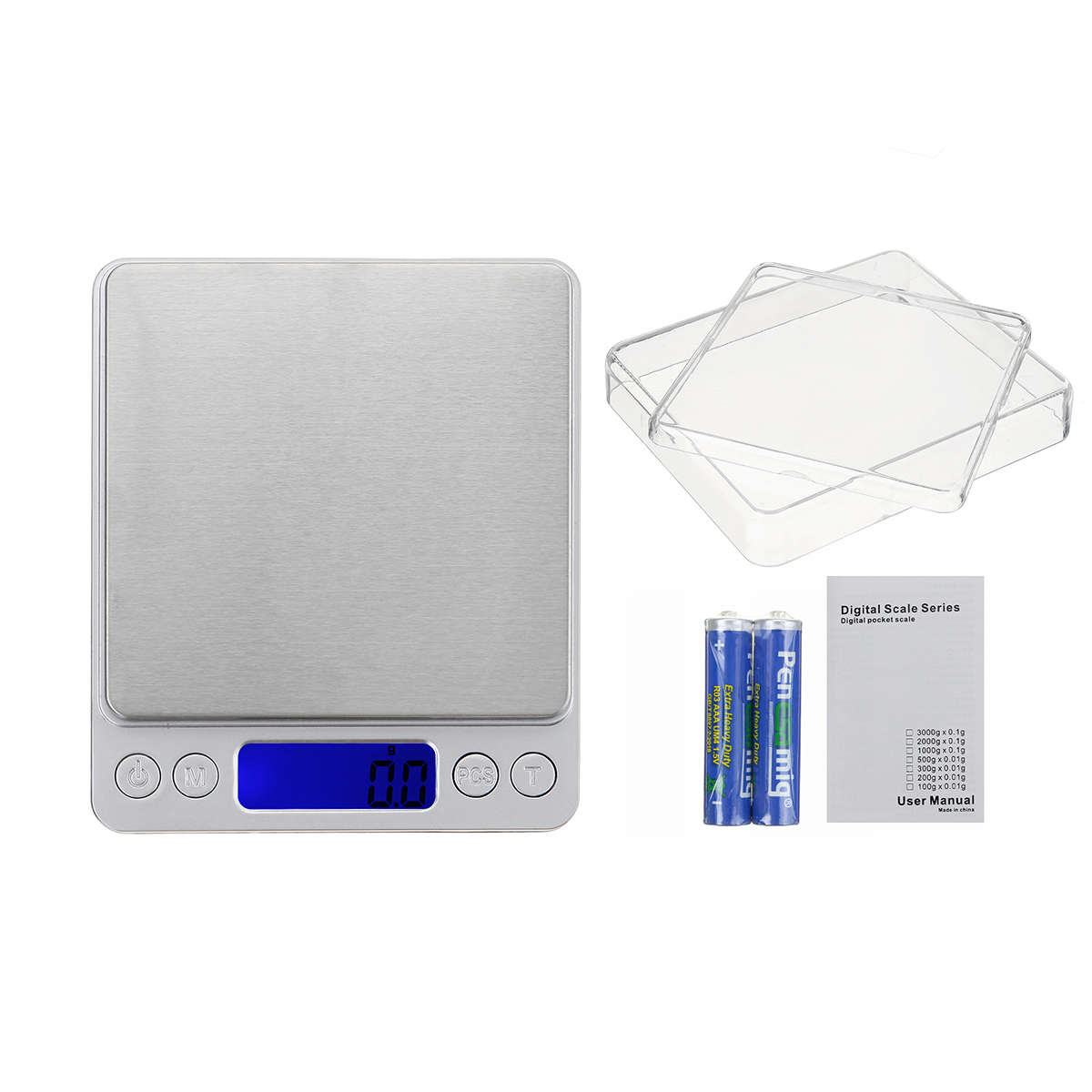 Mini Digital LCD Electronic Scale Kitchen Cooking Balance Food Weight Scale (Type A)