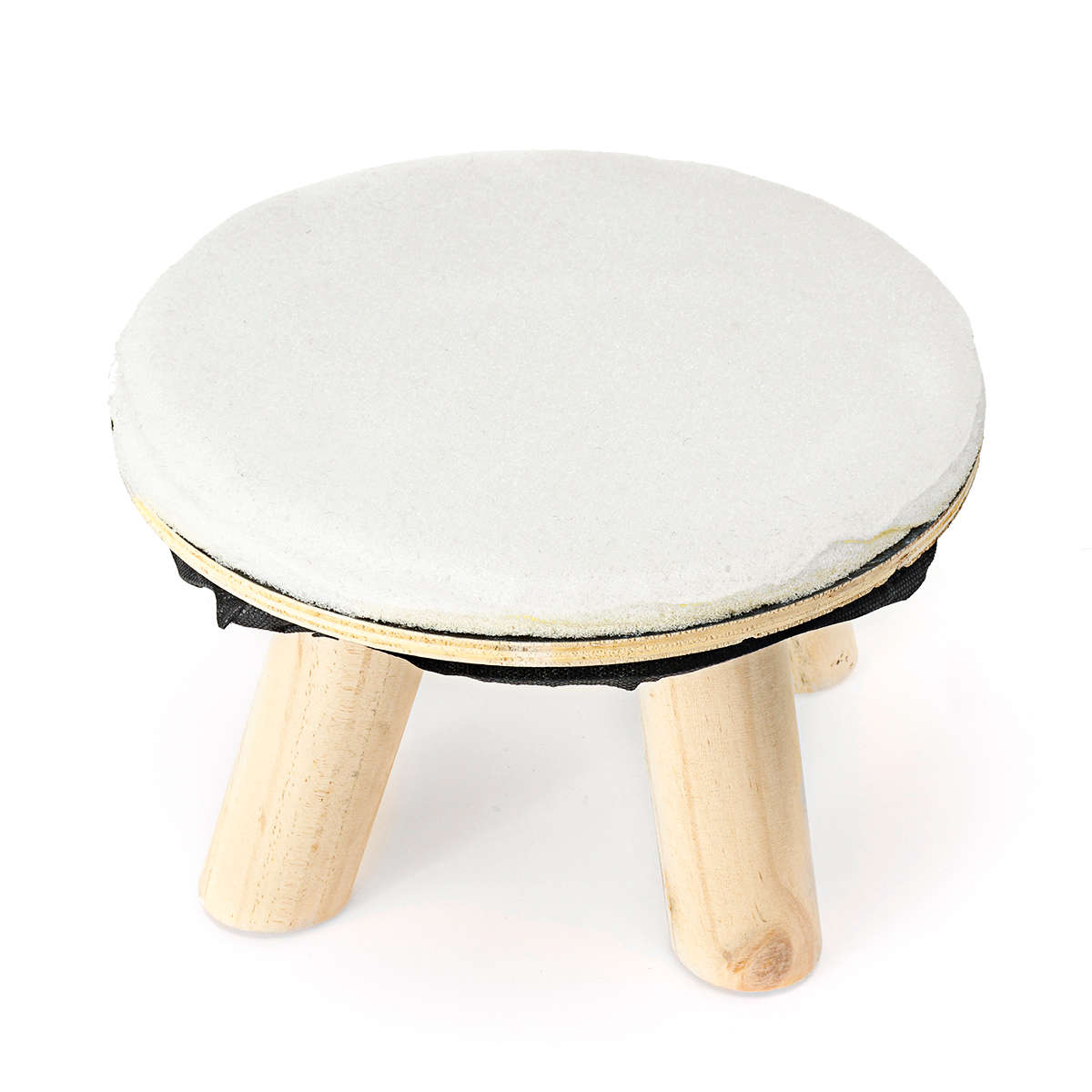 RANDOM DESIGN Soft Cushion Sitting Stool / Chair with Removable Cushion Cover