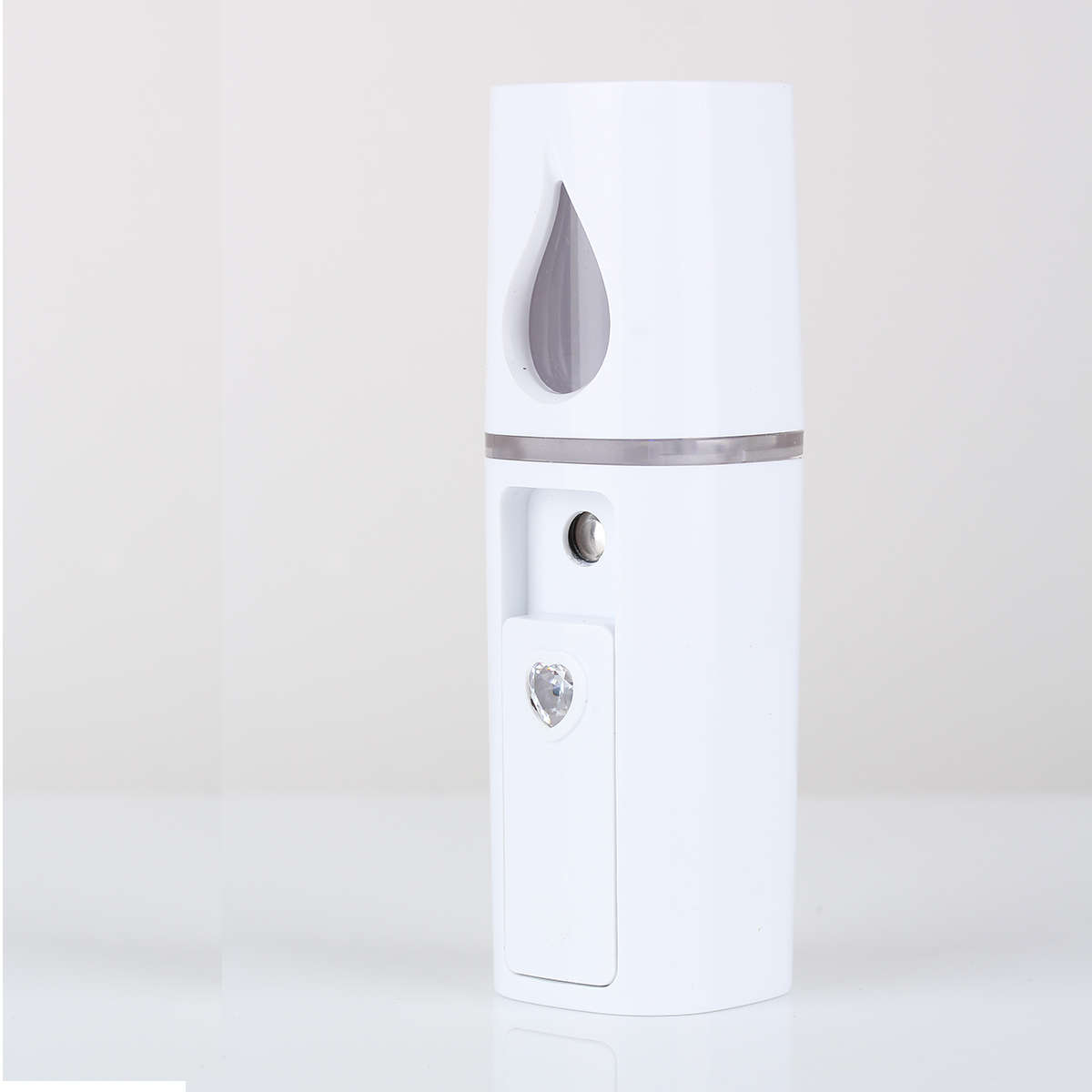 Mini Facial Humidifier Skin Beauty Mist Nano USB Handheld Sprayer Face Steamer (Type A)