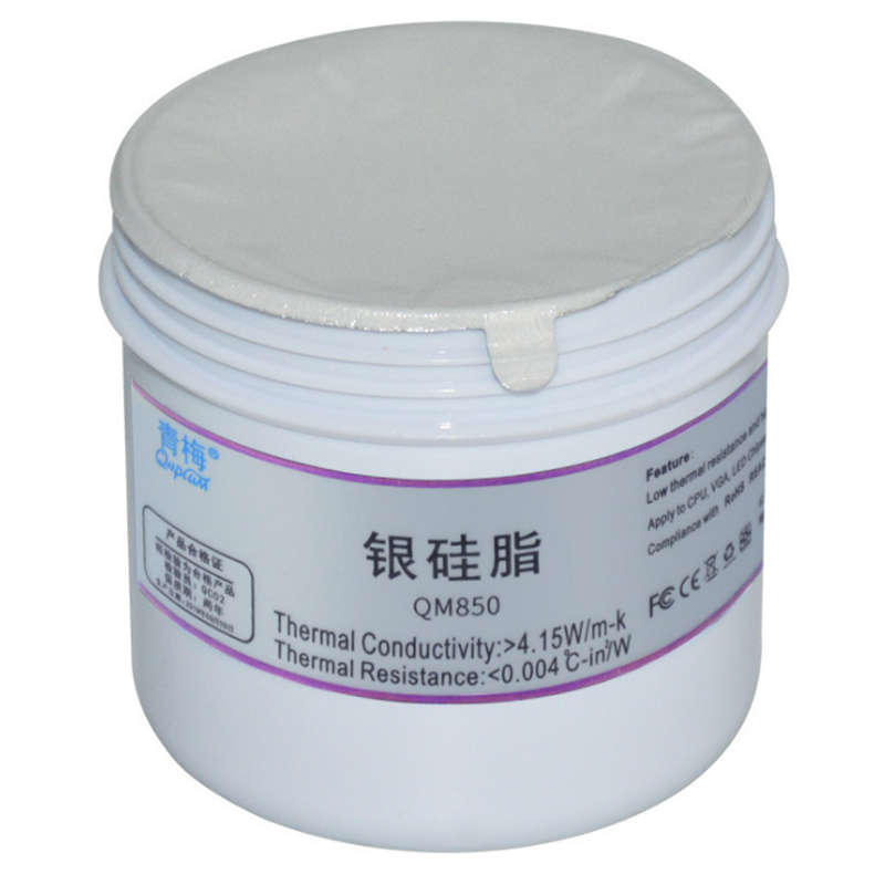 QNPLUM QM850 200g Silver Thermal Paste Grease Compound Silicone Thermal Grease Paste for CPU Cool...