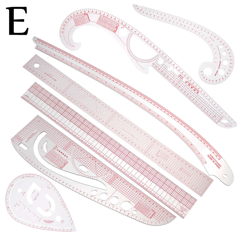 Multi-style Sew French Curve Metric Ruler Measure for Sewing Dressmaking TER Tools