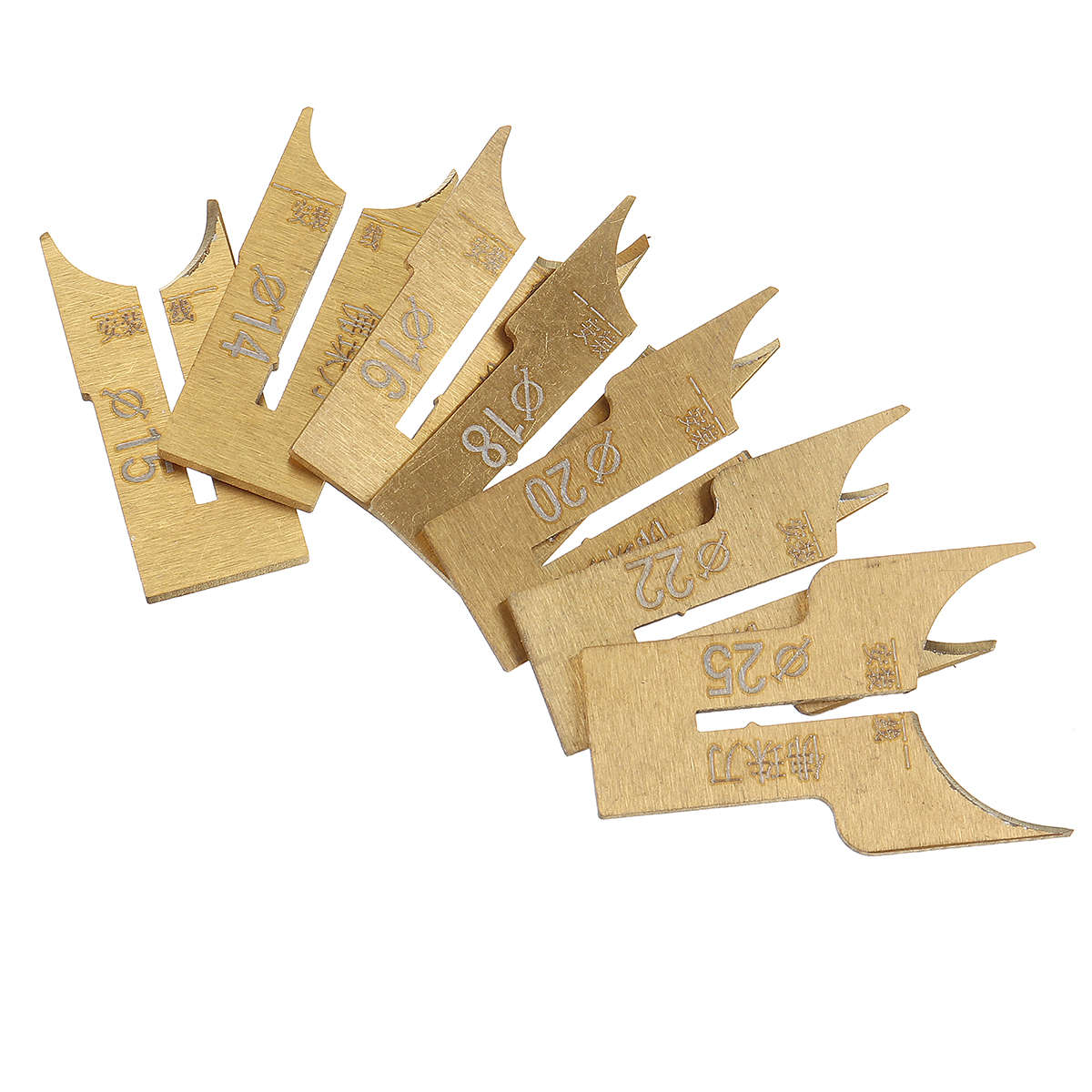 Drillpro Wooden Bead Maker Beads Drill Bit Milling Cutter Set Molding Tool Beads Router Bit (Size A)