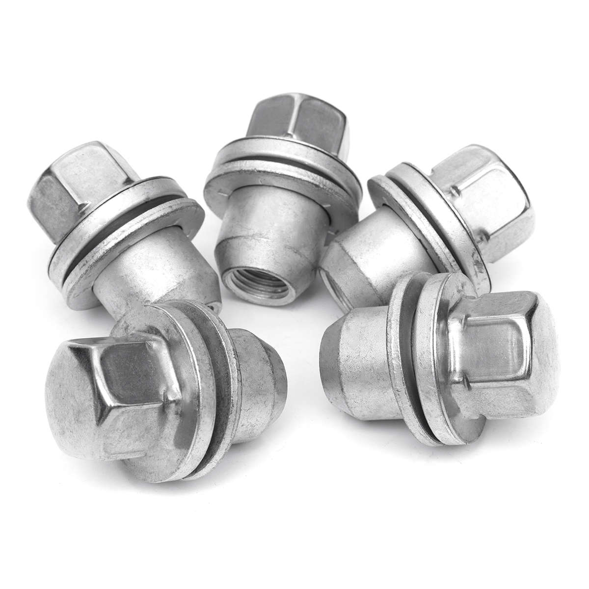 5Pcs Stainless Steel Wheel Nut Cap For Land Rover Discovery 3 4 Range