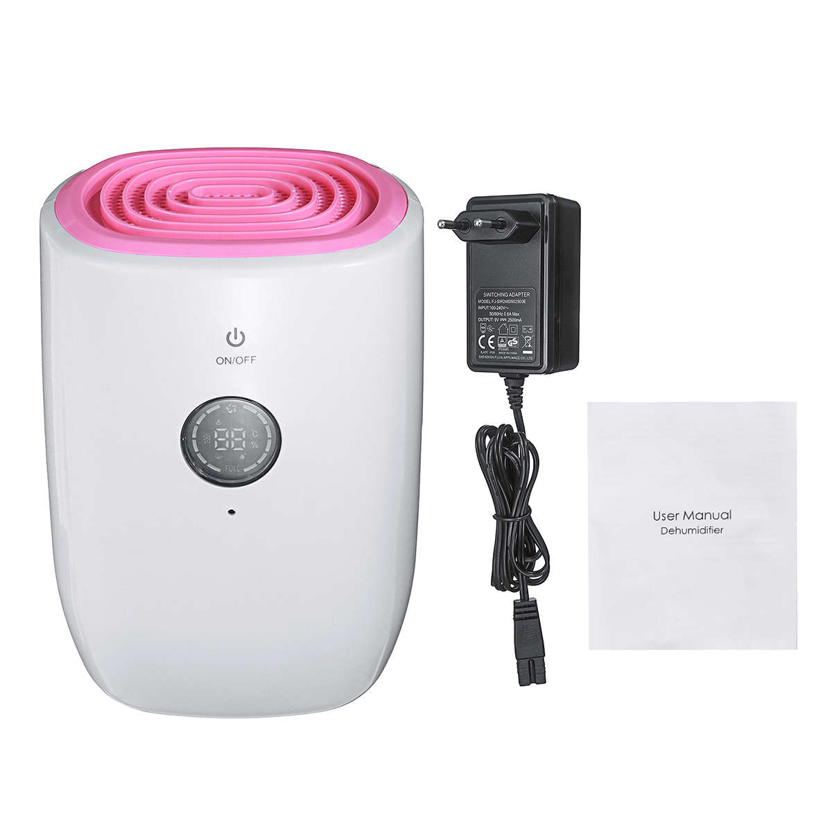 800ML Household Dehumidifier Humidity Controller Moisture Absorb Water (Adaptor UK) - Free Shipping