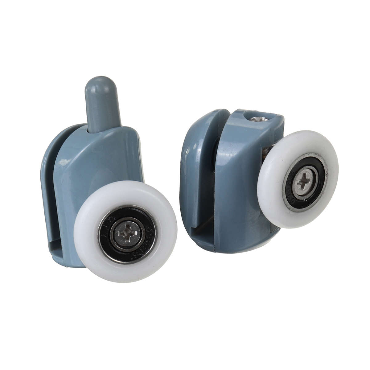 8PCS 25mm Top and Bottom Shower Door Rollers Wheels Runners Pulleys Replacement
