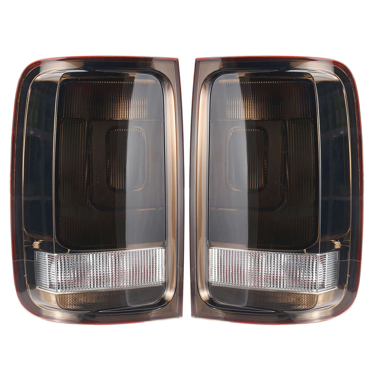 Car Rear Left Right Tail Light Assembly Brake Lamps with No Bulbs for VW Amarok UTE 2010-UP