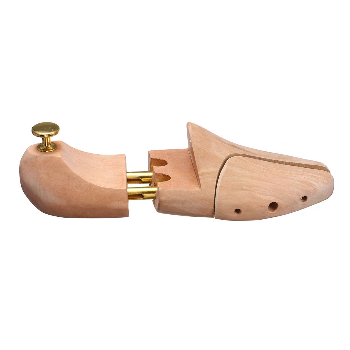 1 Pair Adjustable Men Wooden Shoes Trees Shaper Keeper Wood Stretcher Shaper Support Tree Shape