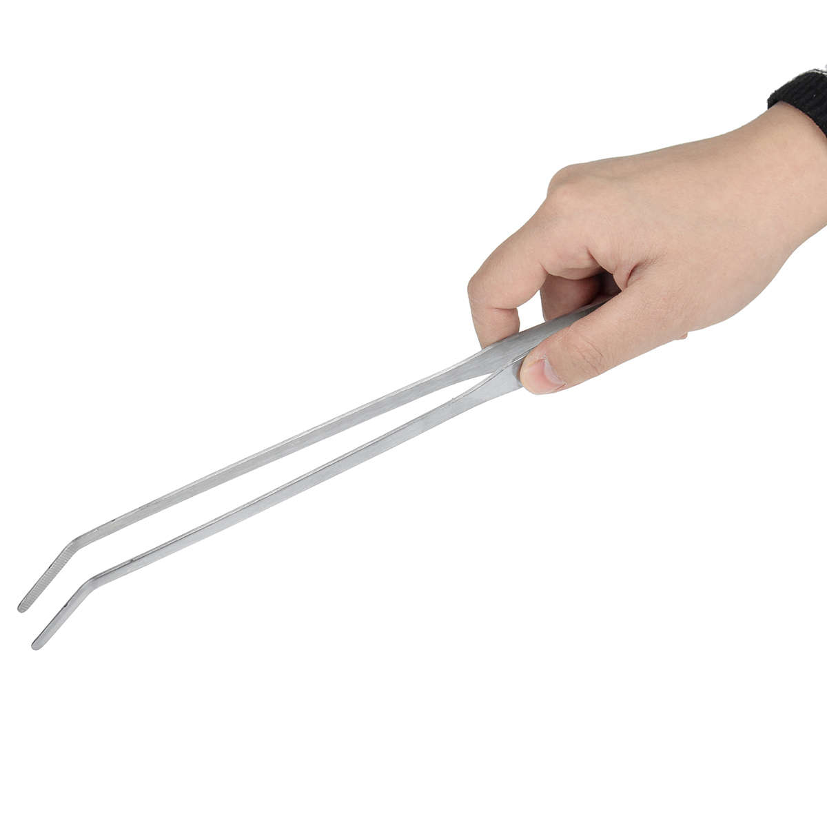 Stainless Steel Aquarium Tools Aquascaping Tank Aquatic Plant Tweezers Scissors (Type E)