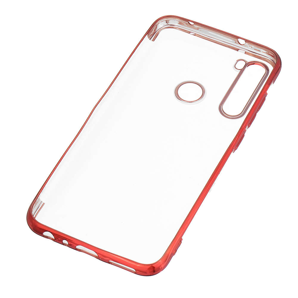 Bakeey Plating Shockproof Transparent Soft TPU Protective Case for Xiaomi Redmi Note 8