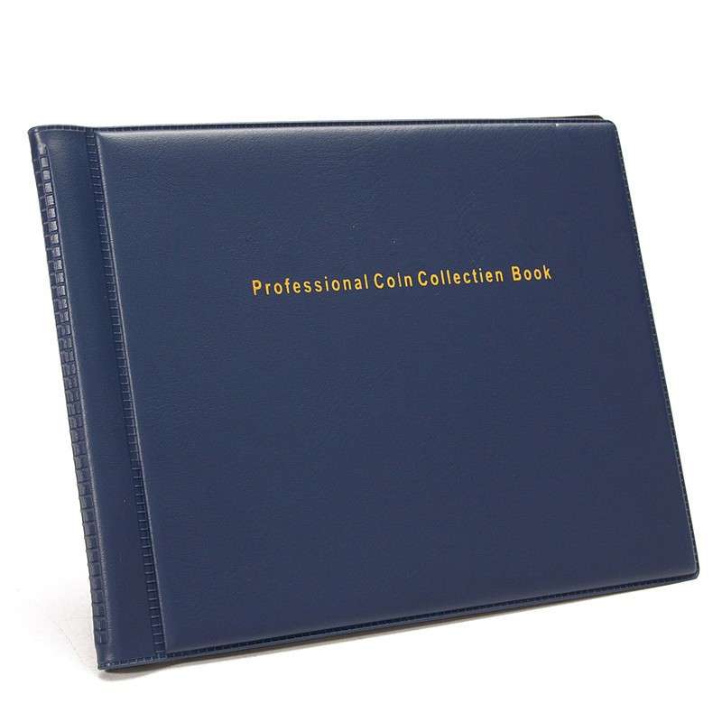Collecting 240 Coins Storage Holder Money Penny Album Book Coin Album
