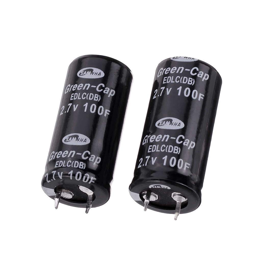 10pcs Super Capacitor 2.7V 100F Ultra Capacitor Farad
