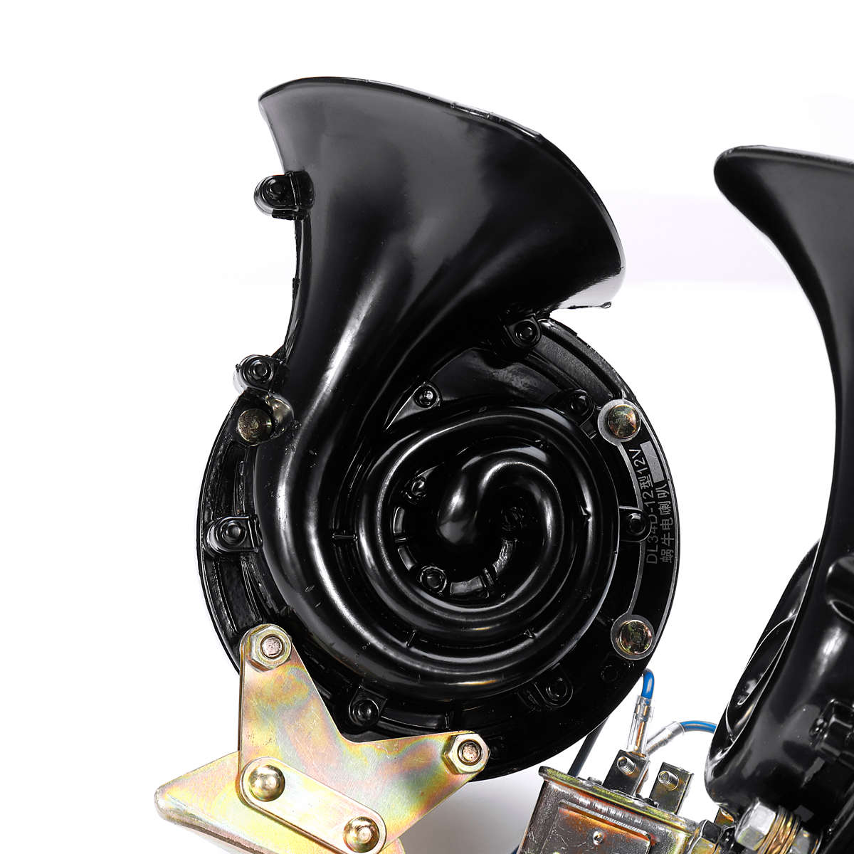 Pair 12V 300dB Waterproof Dual Electric Bull Air Horn Super