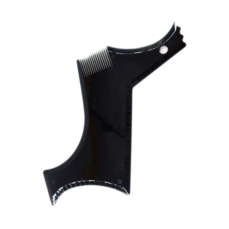 Men's Beard Styling Shaping Liner Template Tool Portable Beard Stencil