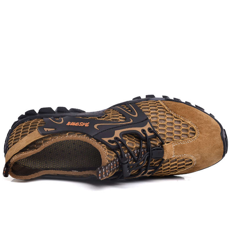 TENGOO Men Water Shoes Quick-Qrying Sports Shoes Outdoor Running Hiking Walking Fishing Sneakers