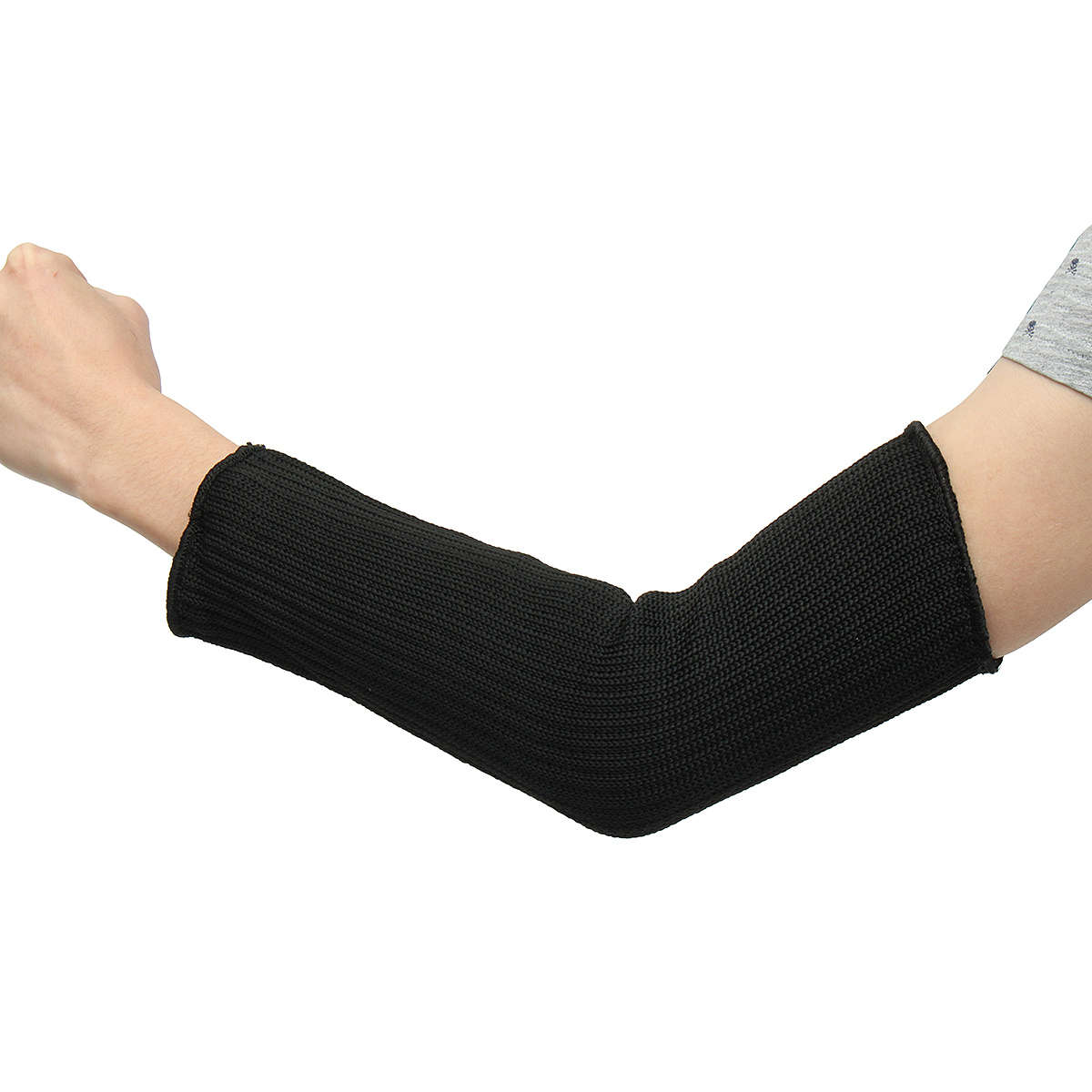 1Pair 35cm Outdoor Camping Arm Sleeves Stainless Steel Wire Safety