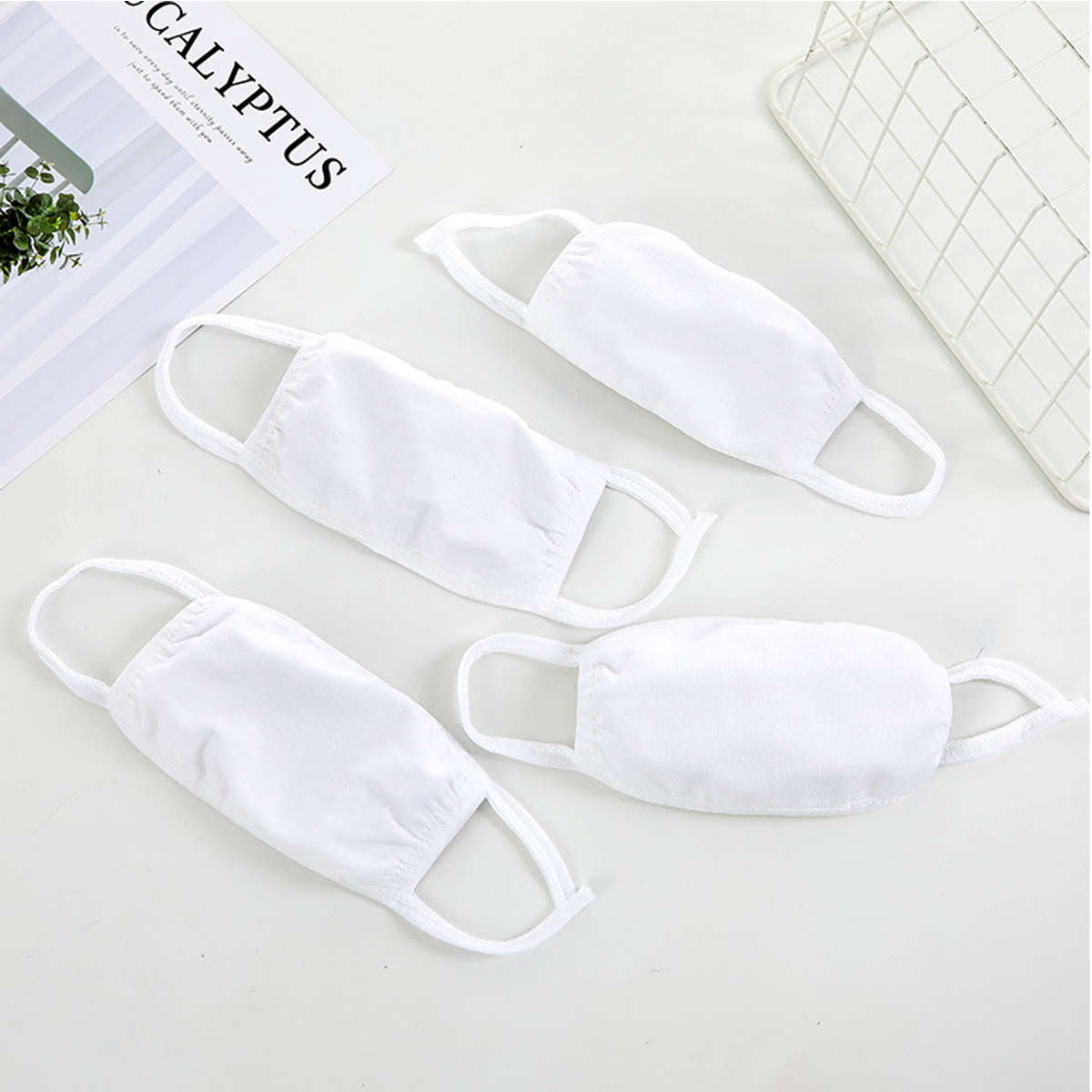 2Pcs Washble Cotton Mask Anti-Dust Mask Health Cotton Mouth Face