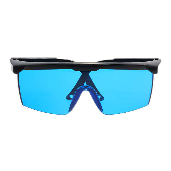 Laser Goggles Safety Glasses Protective Eyewear PC with Adjustable legs (Color Yellow)