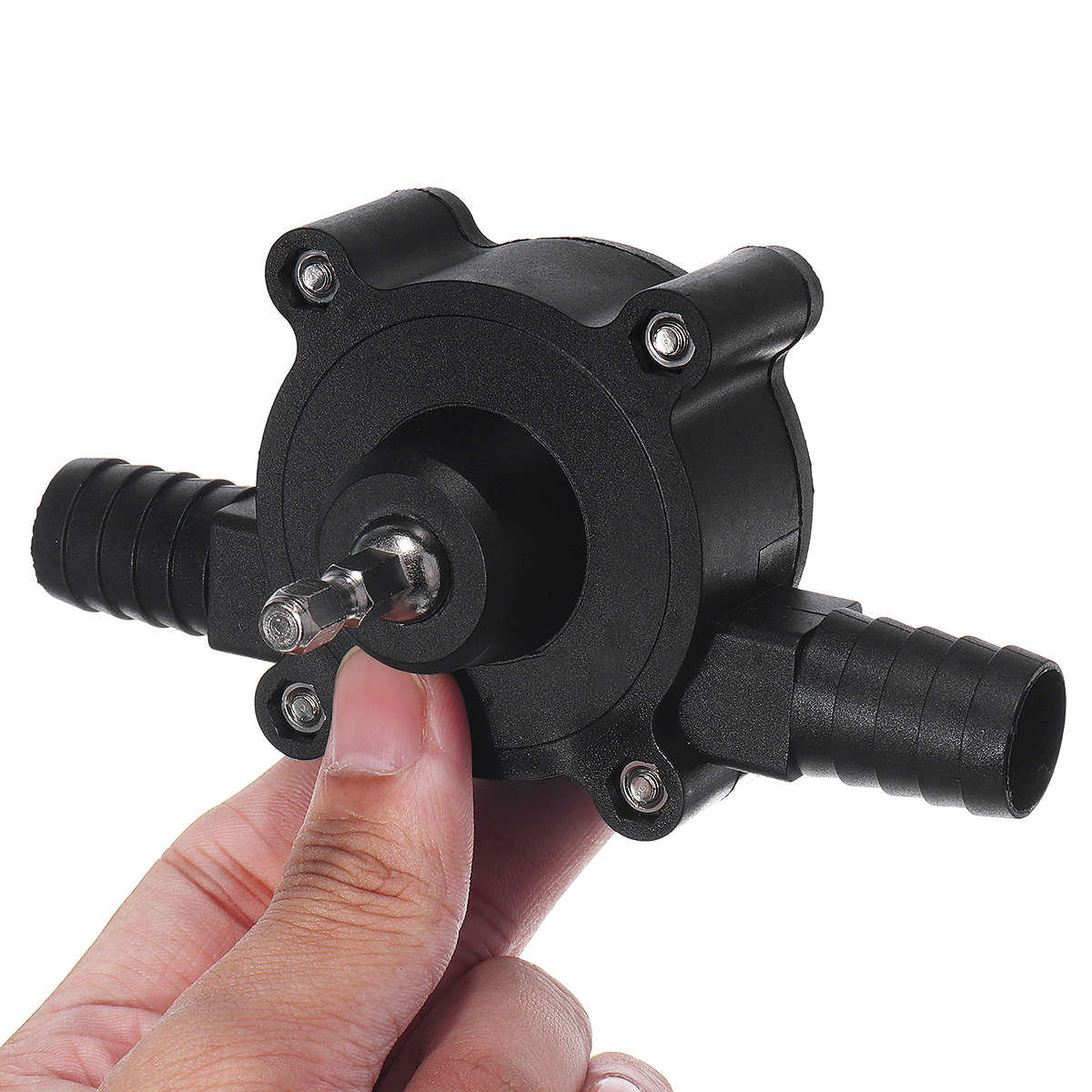 Electric Drill Pump Mini Portable Self-Priming Water Pump Drill Attachment Drill Adapter Home Gar...