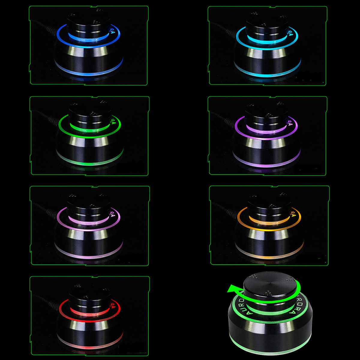 1.5-17V Adjustable Colorful Light Tattoo Power Supply For Tattoo Machine Tattoo Kit Set