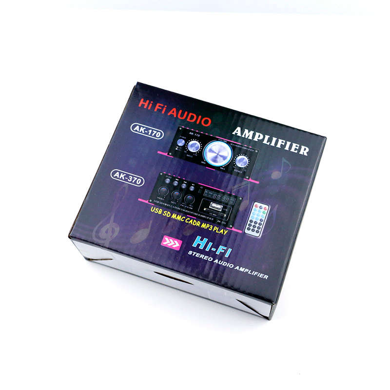 AK370 400W DC 12V / AC 220V Remote Control bluetooth HiFi Home car Stereo Amplifier Music Receiver F