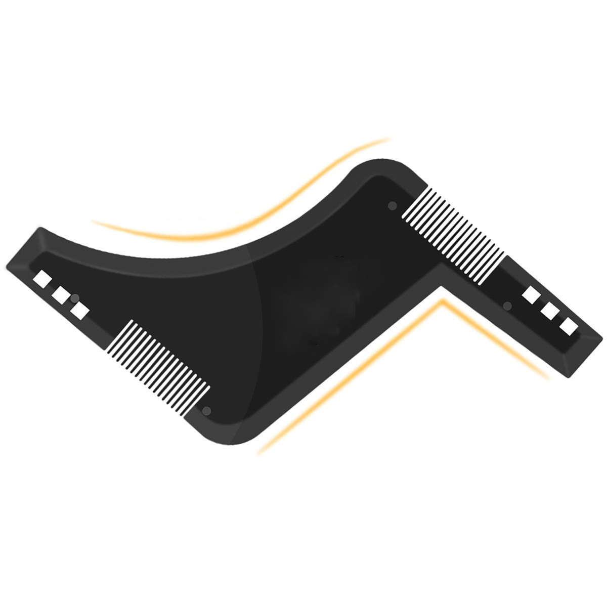 6Pcs/set Beard Care Comb Beard Balm Beard Oil Brush Grooming Styling Tools Kit...