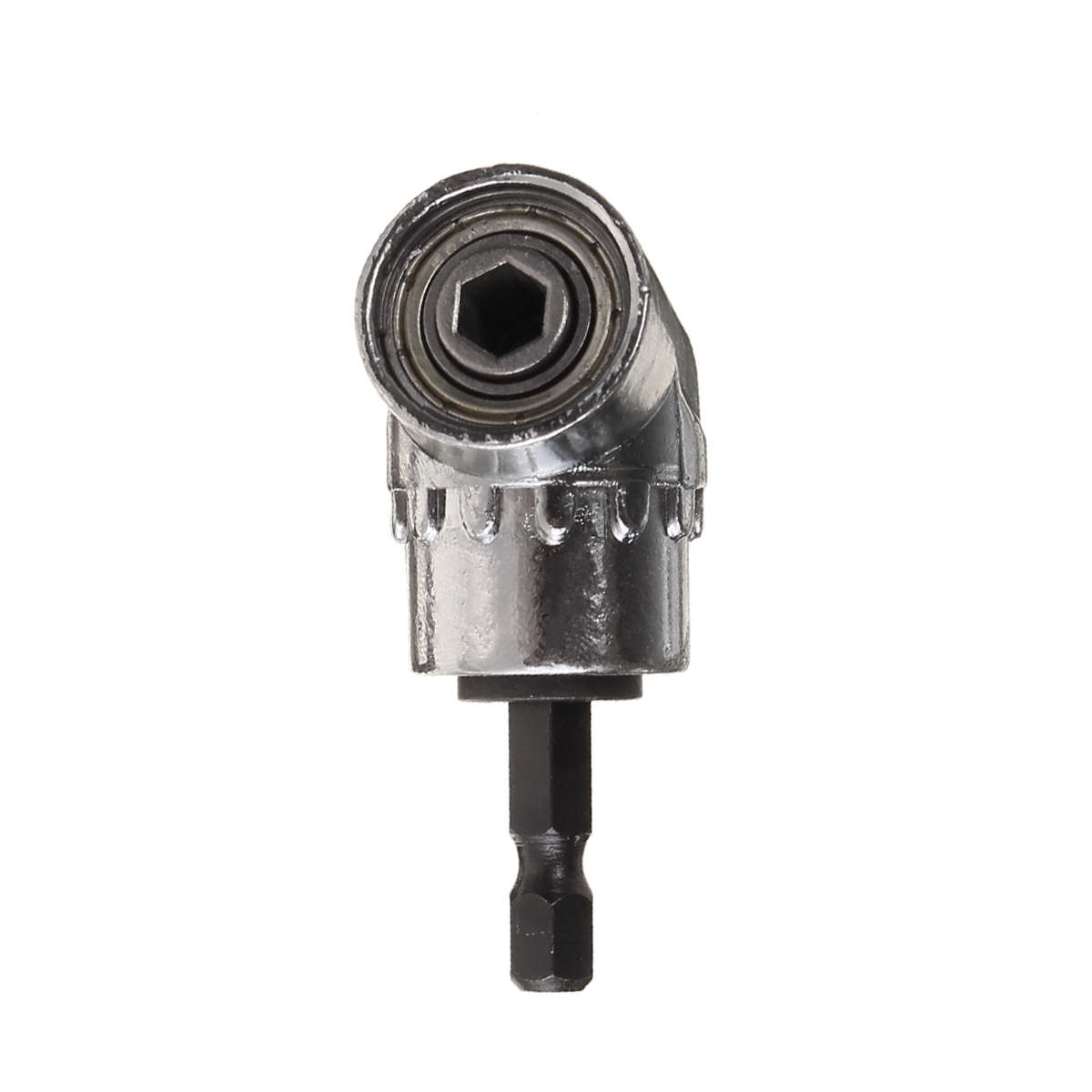 105 Degree Right Angle Drill Adapter with Flexible Shaft Bits Extension Shaft with Screwdriver Bit H