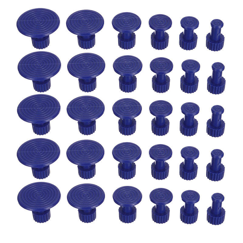 90Pcs Blue Pulling Tabs Car Paintless Dent Repair Tool Pdr Puller Ding Lifter