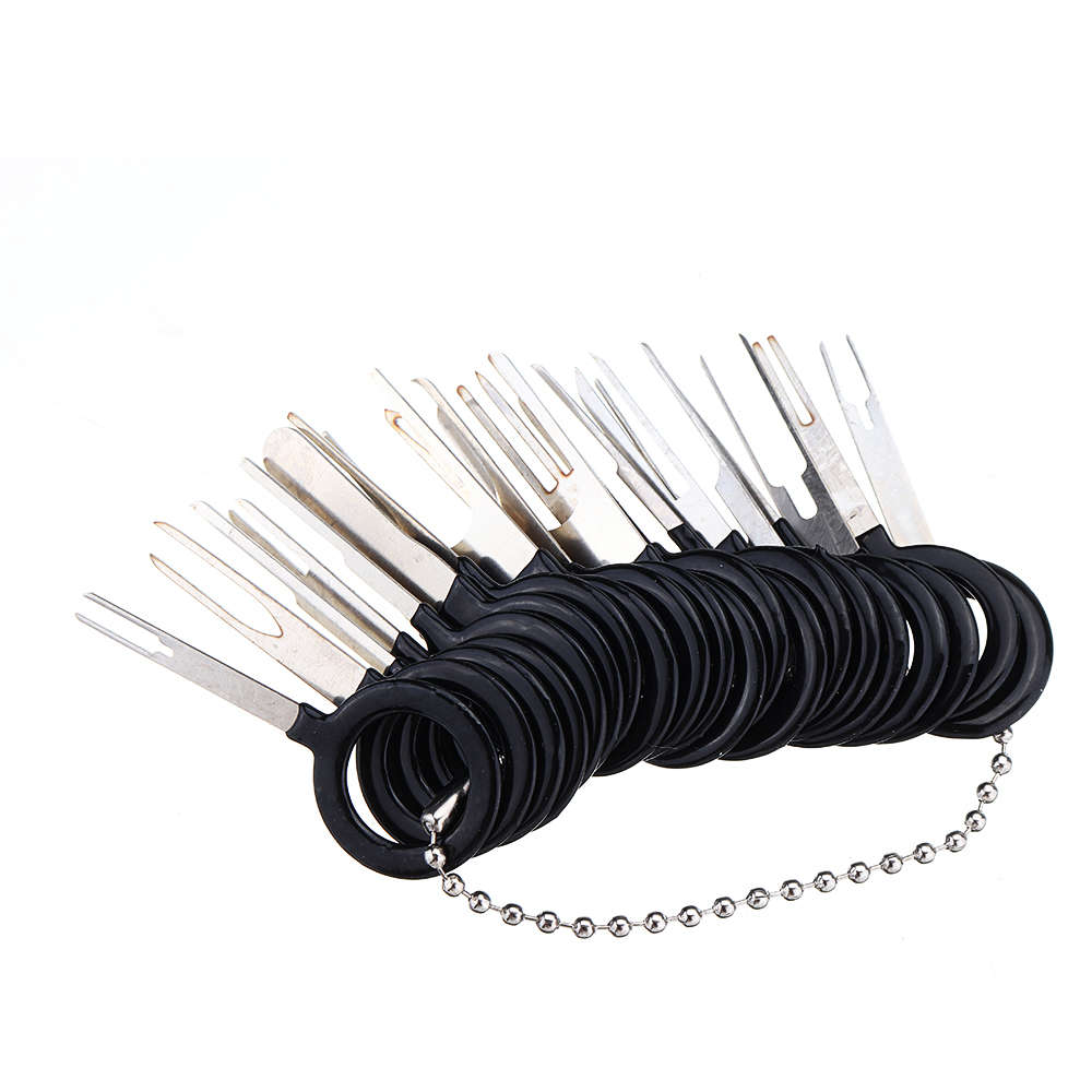 38Pcs/Set Car Terminal Removal Tool Electrical Wiring Crimp Connector Pin Extractor Kit Automobiles