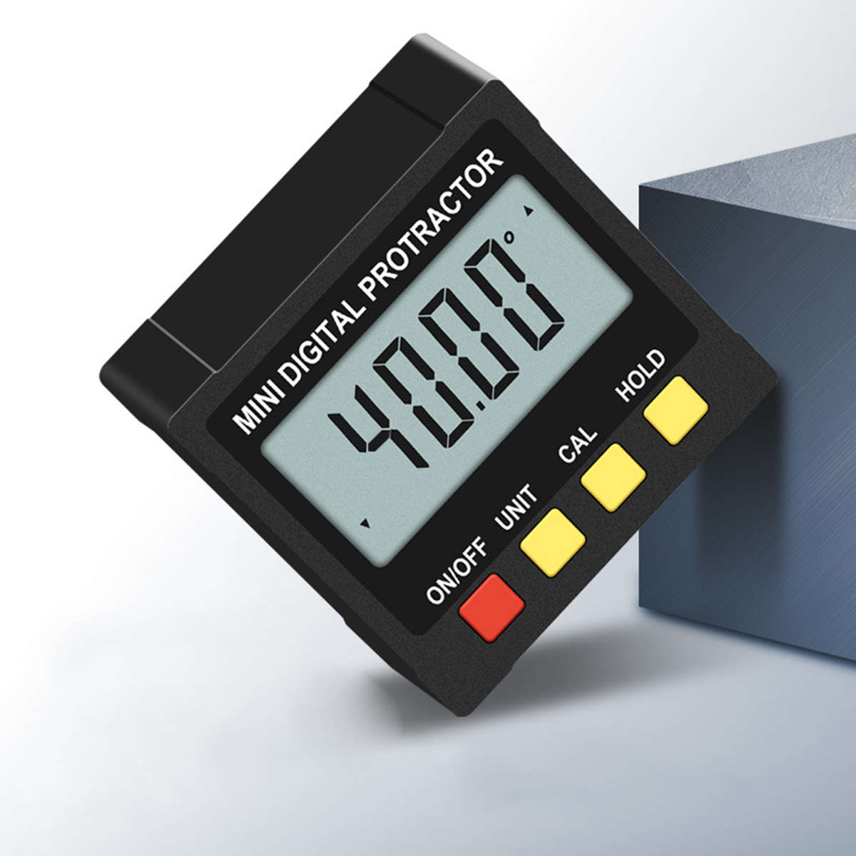 Mini Digital Protractor Inclinometer Level Box Protractor Angle Finder Bevel Gauge