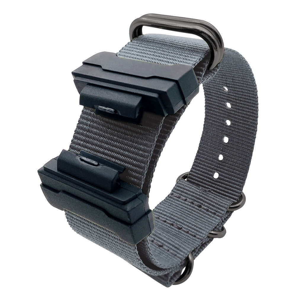Bakeey 22mm Nylon Strap Replacement Watch Band with TPU Conversion Kit & Pins for Casio G-SHOCK GA-1
