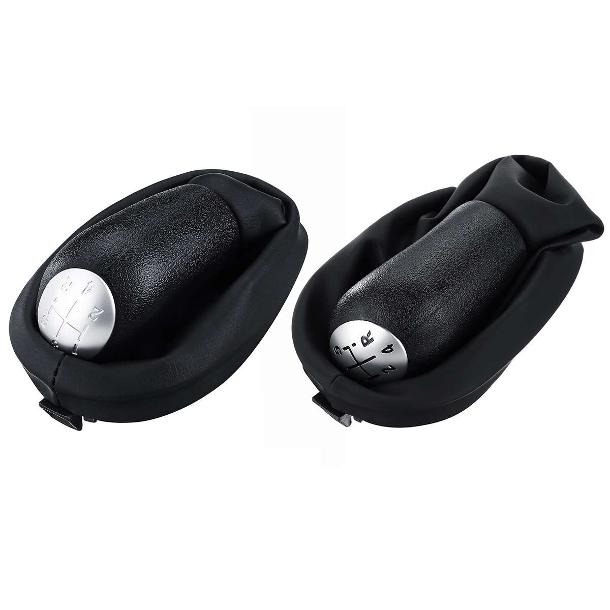 5 Speed Gear Shift Knob With Gaiter Boot Cover For Renault Megane Clio Kangoo Scenic