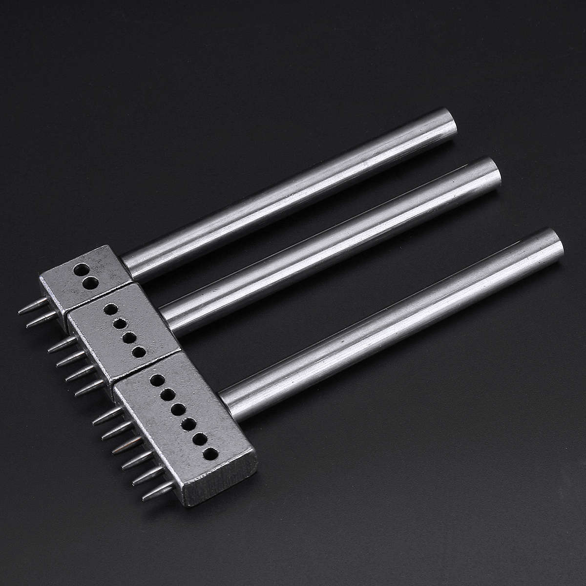 4/5/6mm Leather Chisel Craft Tools Hole Punch Stitching Punch Tool Set (Size 4mm)