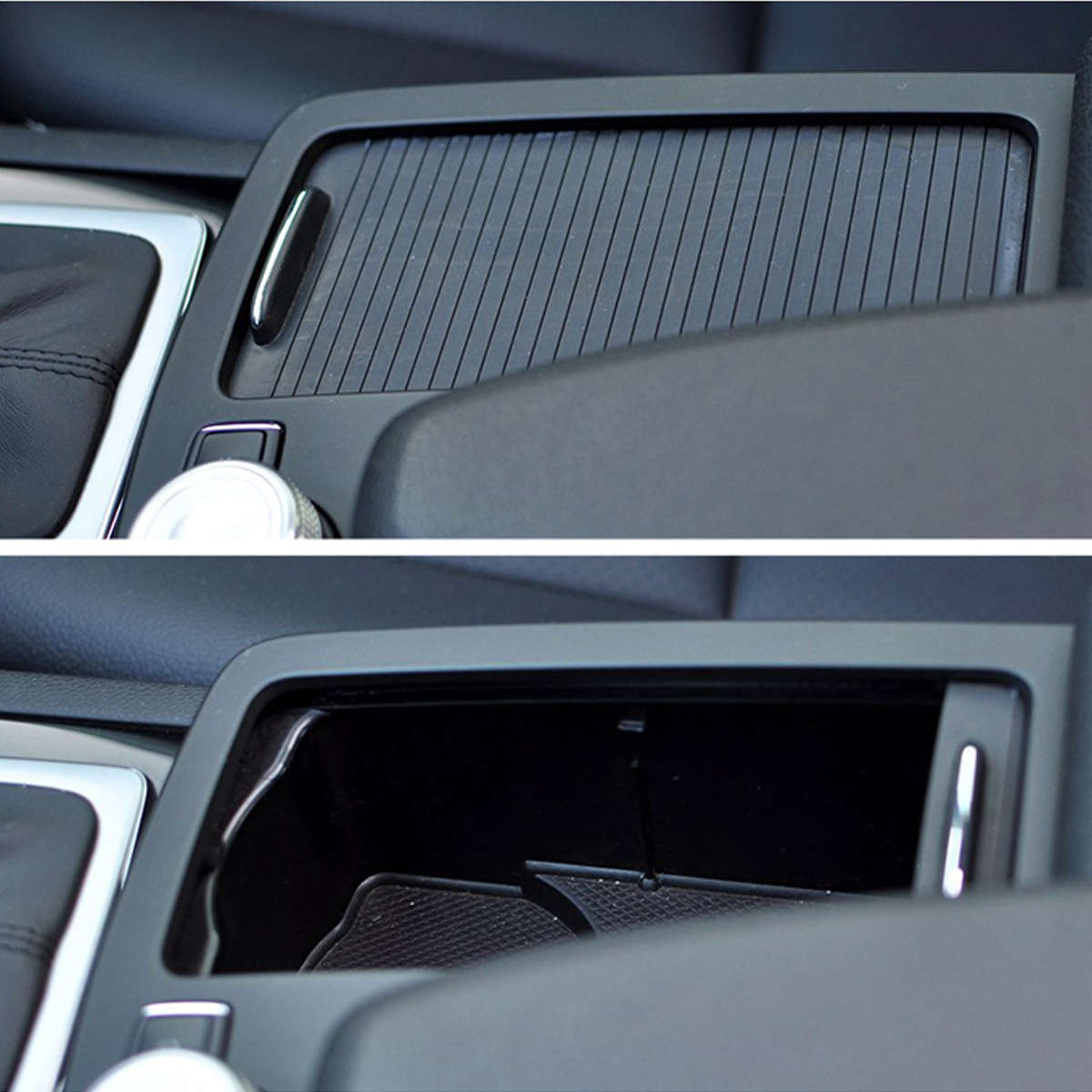 Center Console Roller Blind Cover A20468076079051 For Mercedes C E