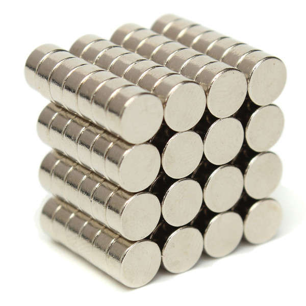 100pcs N50 Super Strong Disc Magnets 6mm x 3mm Rare Earth Neodymium Magnets...