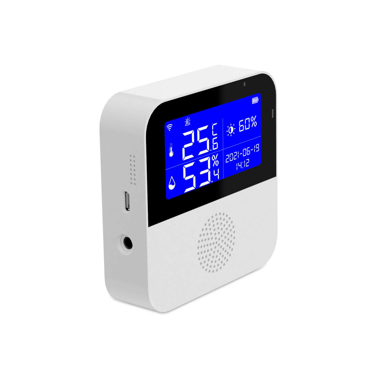 Tuya WiFi Temperature Humidity Sensor With LCD Display Smart Life Remote Monitor Indoor Thermometer