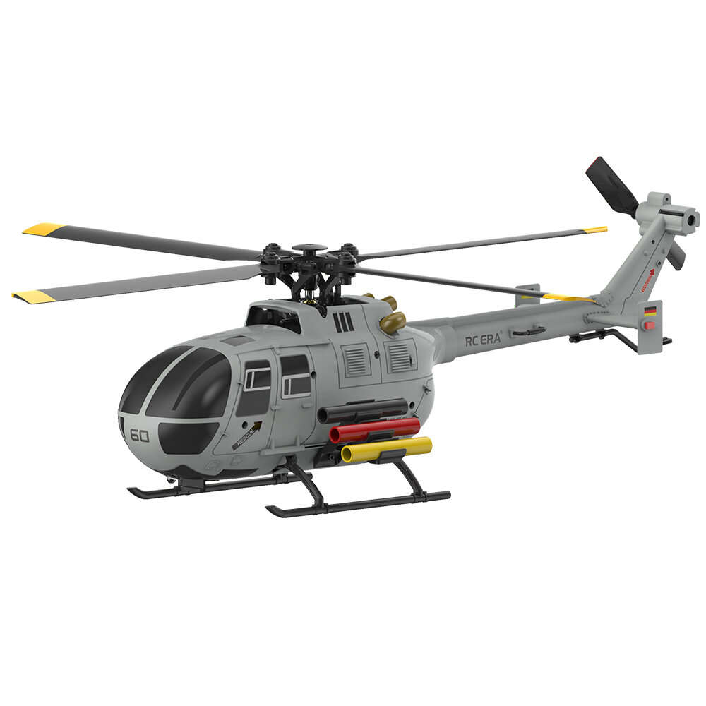 with 3 Batteries - RC ERA C186S BO-105 2.4G 4CH 6-Axis Gyro 1:48 Scale Optical Flow Localization Alt
