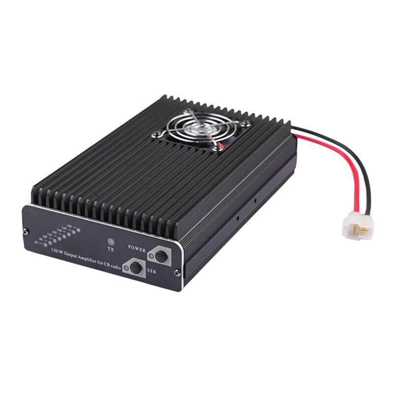 Gray - High Power CB-27 Amplifier All Mode SSB 150W Shortwave Amplifier with Dustproof Function 3-5k