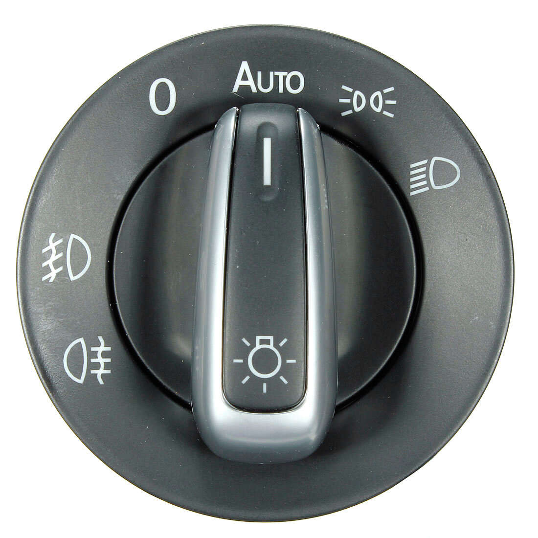 Chrome Headlight Switch Fog Light Switch With Auto Function 5Nd941431B For Vw