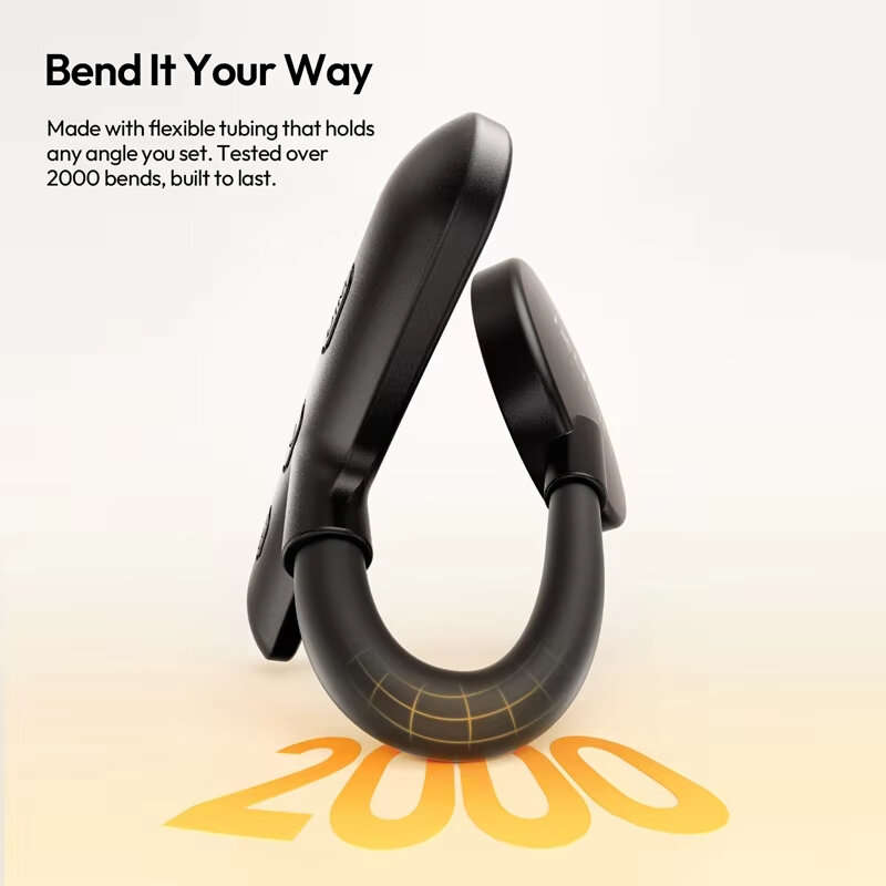 Black - Ulanzi M10 Flexible Phone Light Video Light Magnet for iPhone 17 16 15 14 for Huawei for Xia