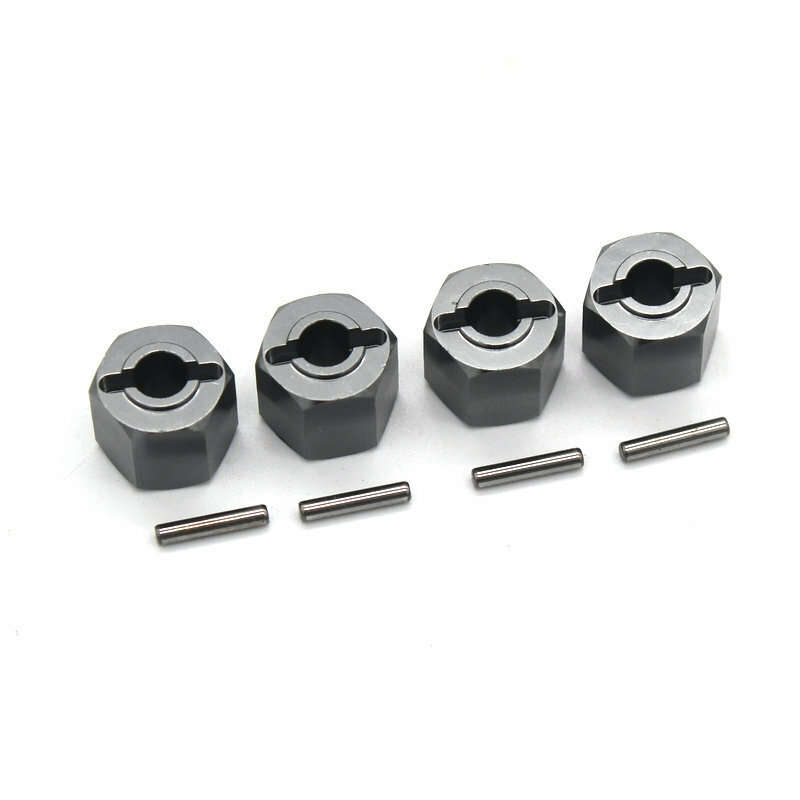 Red - ZD Racing DBX-10 1/10 Remote Control Vehicle Metal Fitting 12mm Hexagonal Connector RC Car Par