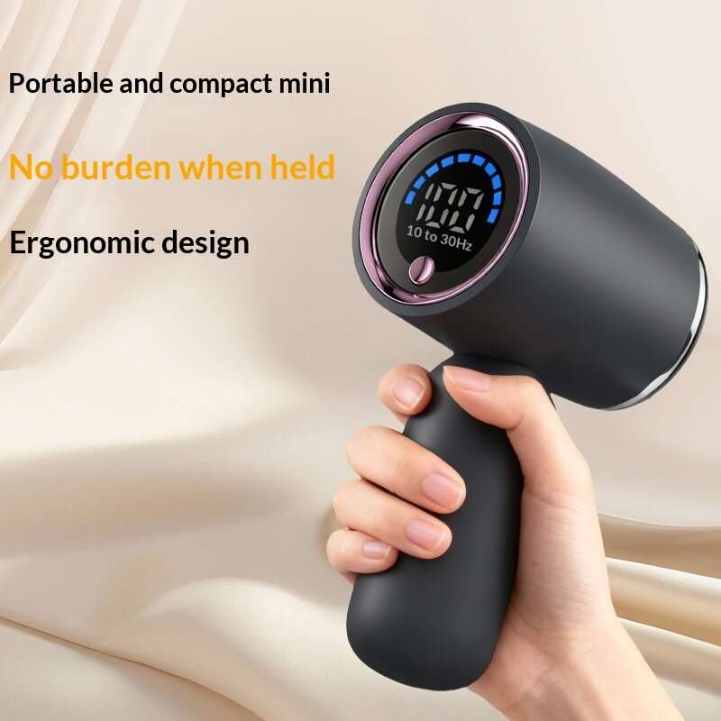 Beige - Tevorex Household Intelligent Electric Lint Remover LCD Digital Display USB Charging Portabl