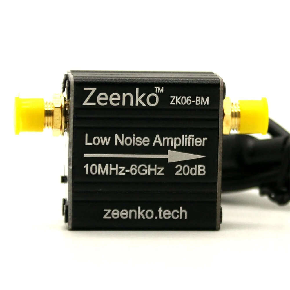 #C - Zeenko BM Series Low Noise Amplifier USB Powered 100KHz-6GHz/10GHz 20dB Gain RF Preamplifier Mo