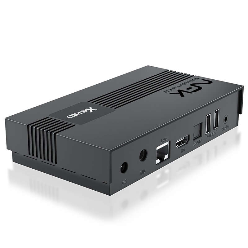US Plug - X88 PRO Android 13 TV Box 4+32GB RK3528 Quad Core 4K 8K Wi Fi-6 Bluetooth 5.0 Streaming Me
