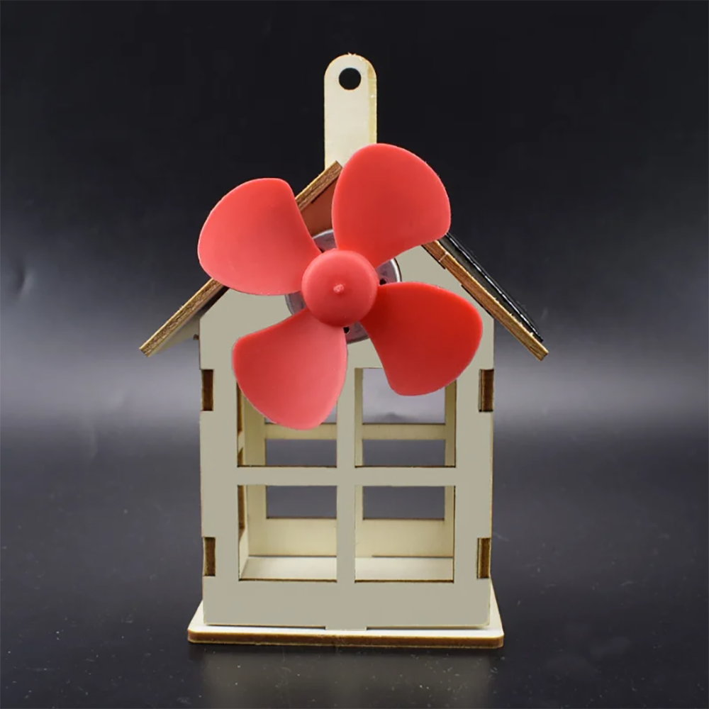 Solar Hut Windmill for Primary School Students Science Technology Small Production Experiment Childr
