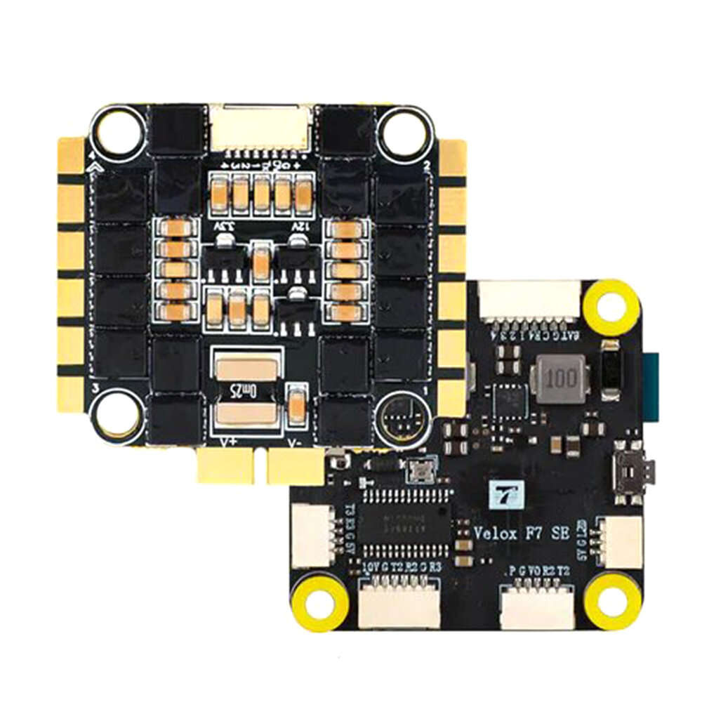 TMOTOR Velox F7 SE V70A Stack F7 Wireless Buletooth Flight Controller and 70A 3-6S 4in1 ESC Support
