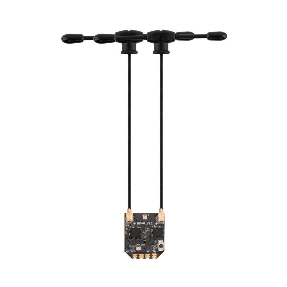 FCC Version - Radiomaster RP4TD-M ExpressLRS ELRS 2.4GHz Dual Antennas Ultra Light Mini True Diversi