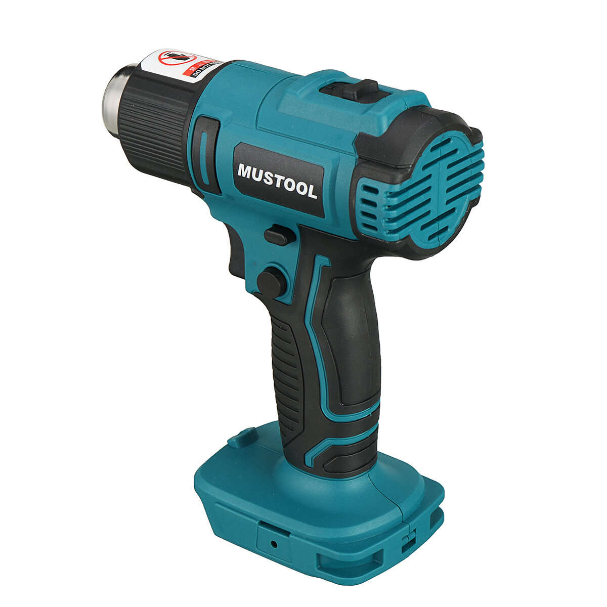 MUSTOOL 2500W 18V 650 550L/min Hot Air Gun with Stepless Speed Switch Used for Soldering, Welding Pv