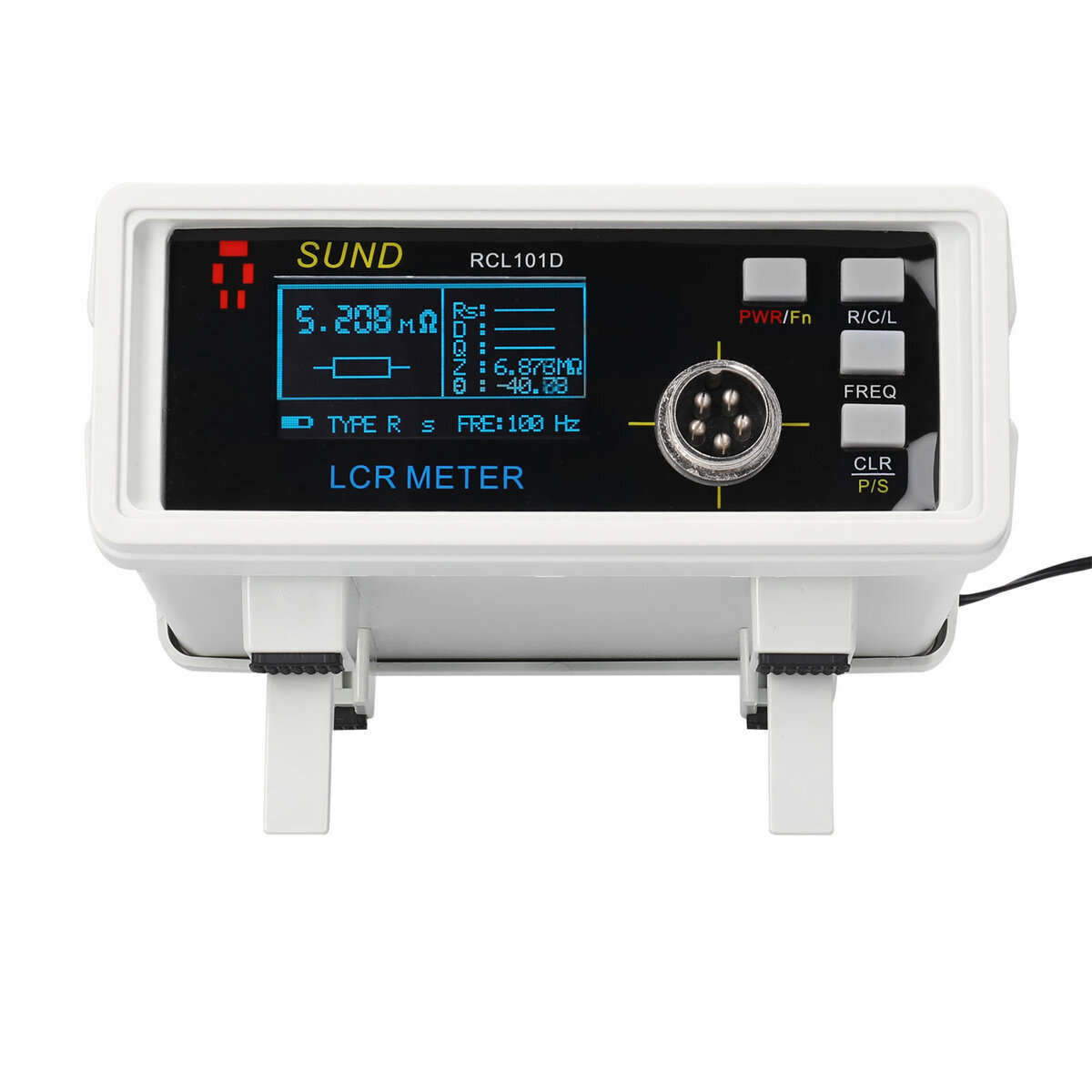 RCL101D Desktop Meter Resistance Capacitance Inductance ESR Measurement 1-key Calibration Automatic