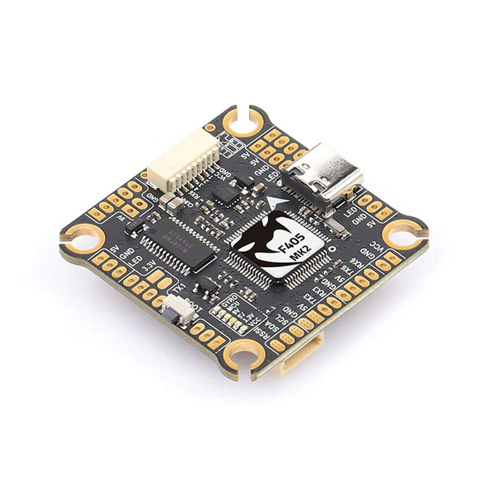 F405 Stack - 30mm*30mm MAMBA F405 MK2 V2 Flight Controller & F55 BLS ESC Stack for RC FPV Racing Dro