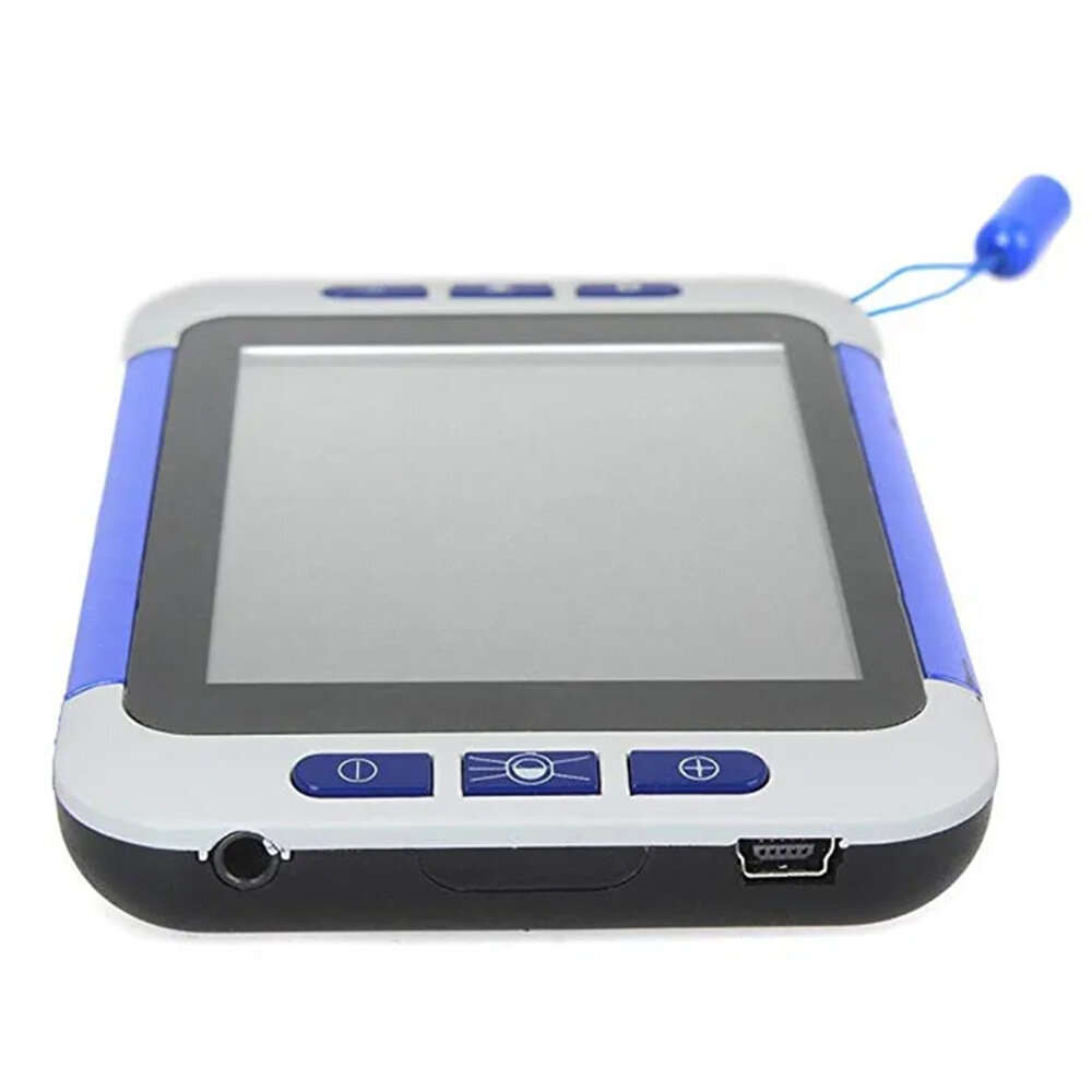 US Plug - 2-32X 3.5 inch LCD Digital Magnifier Portable Reading Aid Rechargeable Battery TV-OUT Mult